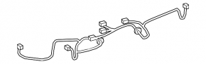 Toyota Prius 50 19-22 rear bumper wiring for 6 parking sensors and BSM