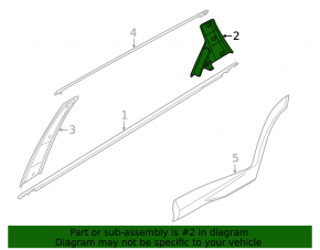 Door trim side rear left rear Hyundai Tucson 26-26 black