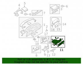 Glove box, glove compartment Mazda3 03-06