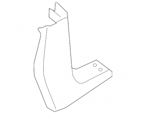 Front pillar trim left lower Ford Transit Connect MK2 13 - beige, for cleaning, scratches