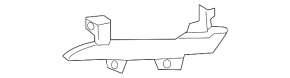 Front Bumper Insert Right Lincoln MKC 15-