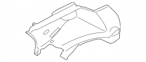 Rear pillar trim upper left Ford Ecosport 18-18 gray