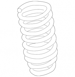 Front left spring Mazda6 09-13