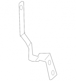 Hood hinge left Ford Escape MK4 20-