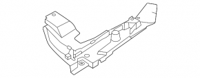 Windscreen wiper seal left Ford Mustang Mach-E 21-23