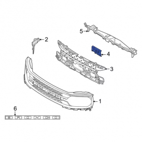 Ford Bronco Sport 21-25 Grille Support Bracket