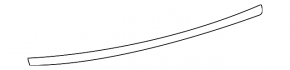 Lexus RX350 RX450h rear bumper trim, 16-22 mm, scratches