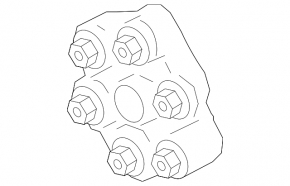 Front driveshaft coupling BMW 3 G20 21-25 RWD