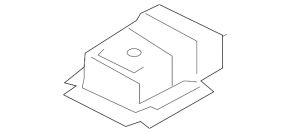 Module srs airbag computer airbags Audi A6 C7 16-18 rest