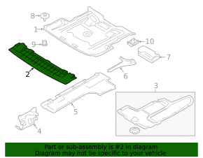 Front bumper protection BMW 7 F01 11-15 M package