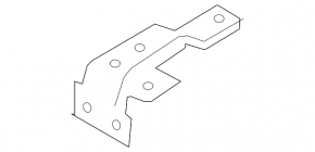Nissan Murano z52 15- Hood Release Lever Bracket