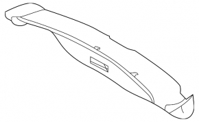 Nissan Altima Trunk Lid Trim 19-21