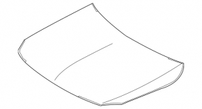 Naked bonnet Mercedes GLA 15-20