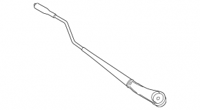 Left windshield wiper arm for Ford Transit Connect MK2 13-23
