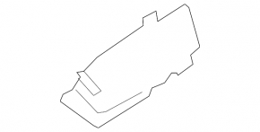Ford Mustang Mach-E 21-23 Center Console Air Vent Deflector