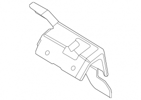 Mazda 6 14-17 2.5 Engine Computer ECU Bracket Upper Part