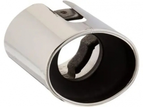 Muffler tip Honda Accord 13-17 2.4 chrome, broken bolt
