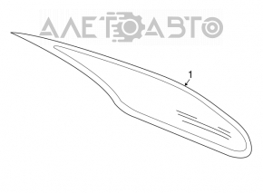 Mercedes W211 rear window