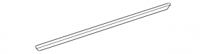 Door-glass molding, central rear left, Mercedes W211