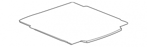 Trunk floor Chevrolet Malibu 16 - black