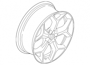 Wheel disk R18 x 7.5J BMW X1 F48 16-20