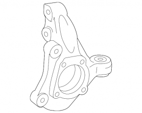 Front left axle Lexus UX200 UX250h 19-