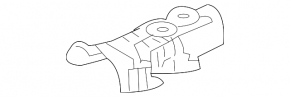 Headlight washer nozzle bracket right Audi A6 C8 19-