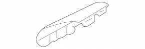 Left wiper grille seal Toyota Prius 20 04-09