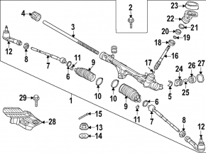 Right steering tip for Kia Niro 23-26 PHEV, EV