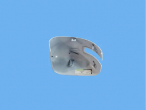 Left side mirror cover for Jeep Renegade 15-23 under the turn signal, structure