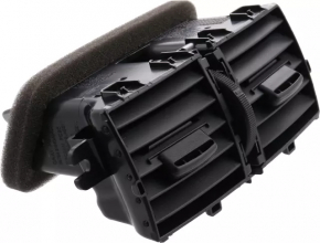 Nissan Rogue Sport 17-19 Rear Row Air Deflector Black