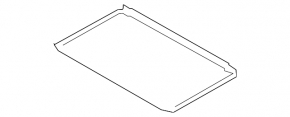 Sunroof Curtain Kia Forte 19-24 Gray