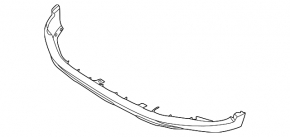 Hyundai Tucson 22-24 front bumper lip under the trim, structure