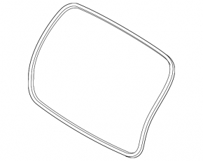 Rubber seal for the trunk door Kia Niro 17-22