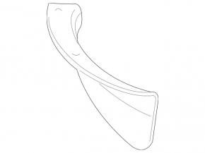 Front right mudguard for Mercedes X164 GL W164 ML