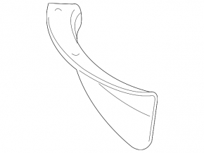 Front right mudguard for Mercedes X164 GL W164 ML