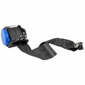 Lincoln MKZ 13-20 rear right seat belt, black, without SRS