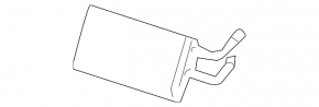 Mazda6 03-08 Heater Radiator