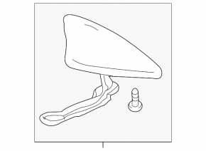Antenna fin Chevrolet Bolt 17-19