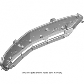 Chevrolet Volt 16 front bumper lower grille with plug
