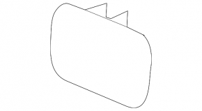 Volvo S60 11-18 Rear Bumper Tow Hook Cap