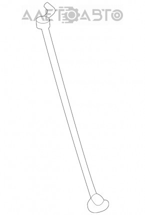 Support bonnet stop Toyota Highlander 20-