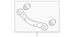 Upper rear right arm Hyundai Tucson 16