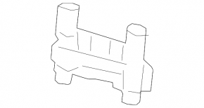 Driver's seat headrest adjustment mechanism VW Atlas 18-