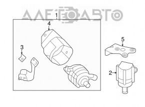 Coolant pump Audi A3 8V 15-20