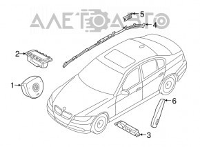 Airbag knee driver's left BMW 4 F32/33/36 14-20