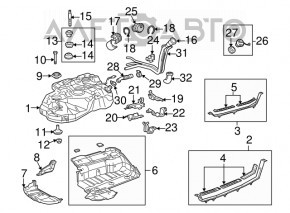 Lexus RX400h 06-09 Fuel Tank
