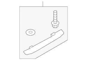 Ceiling handle rear left Kia Forte 20-24 gray