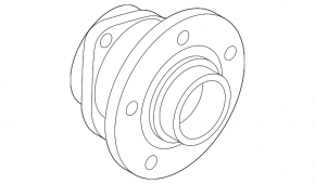 Rear left hub Audi TT 15-23