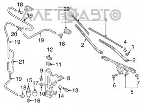 Audi A4 B9 17-25 washer reservoir cap
